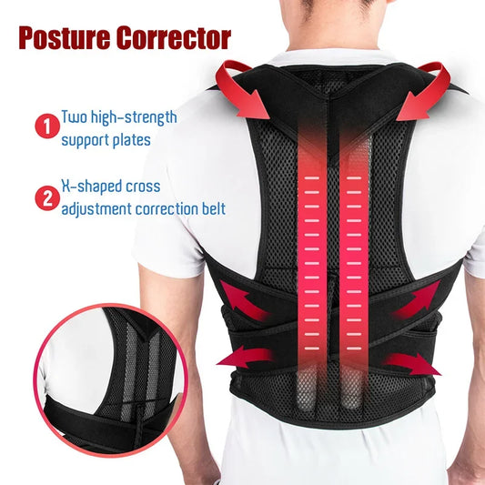 Correcteur de Posture Ajustable : Retrouvez l'Équilibre!