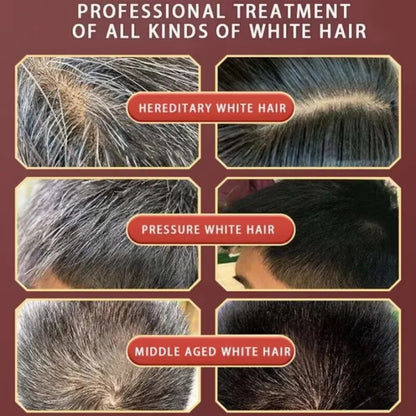 Shampoing Colorant Naturel 3-en-1 aux Herbes - Éclat Jeunesse Instantané™