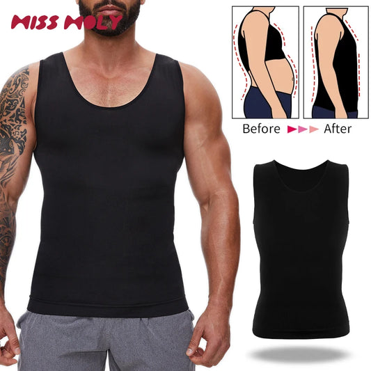 Chemise de Compression Amincissante pour Homme