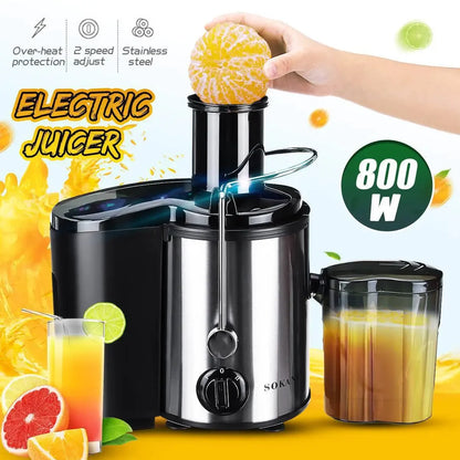 Extracteur de jus puissant : Vitalité à chaque gorgée™