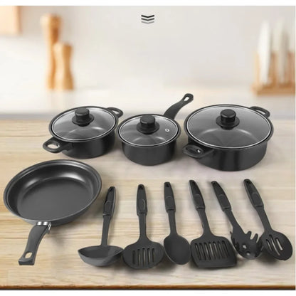 Ensemble de Cuisine Essentiel : 13 Pièces pour une Cuisine Parfaite™