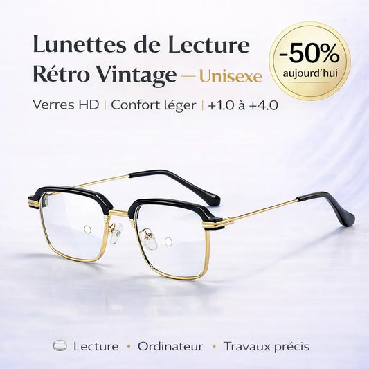 Lunettes Correctrices Anti-Lumiere Bleue - Collection Luxe™