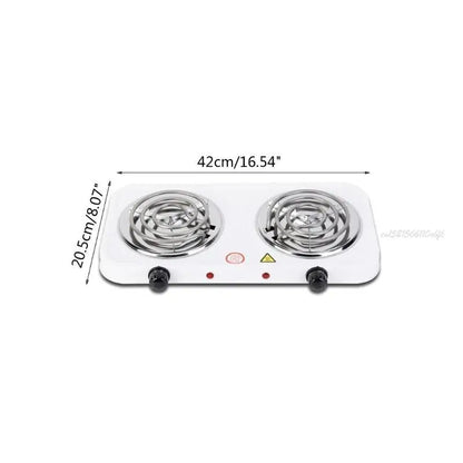 Double Plaque Chauffante Électrique Portable – Cuisine Simplifiée™